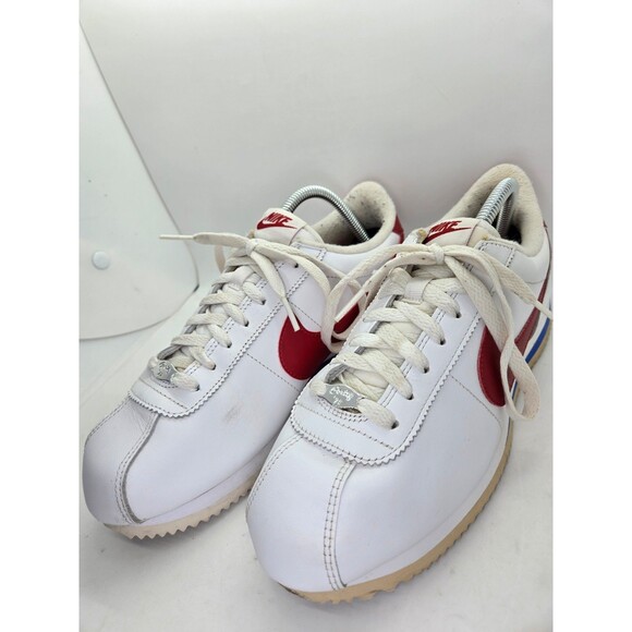 Nike Air Cortez Basic Forest Gump Shoes Mens 9 White Red Casual Retro OG Sneaker